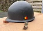 Belgische helm met binnenhelm, Verzamelen, Militaria | Algemeen, Verzenden