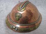 Miniatuur Franse helm 15 bij 12 cm Loopgravenkunst TOP, Verzamelen, Ophalen of Verzenden
