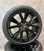 19” Volkswagen T-Roc R-Line “Misano” BLACK NIEUW Origineel, 19 inch, Gebruikt, Banden en Velgen, Ophalen of Verzenden
