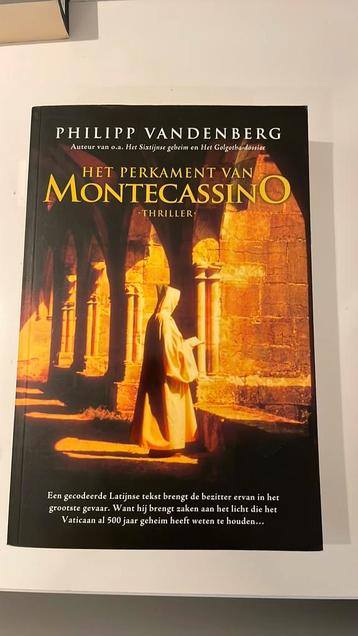 P. Vandenberg - Het perkament van Montecassino beschikbaar voor biedingen