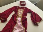 Verkleed/carnavalskleding 8 tot 10 j., prinses/koningin jurk, Ophalen of Verzenden, Zo goed als nieuw, 134 t/m 140, Meisje
