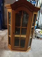 Meuble de coin vitre à suspendre