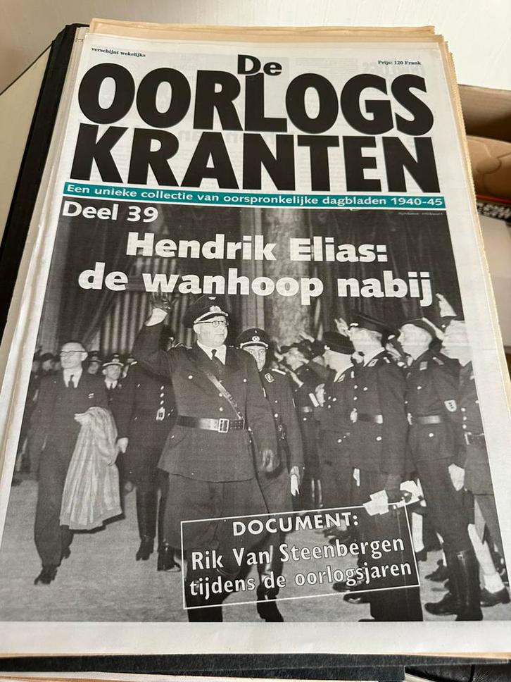 Oorlogskranten herdruk circa 100 stuks bijna gratis ;-), Boeken, Oorlog en Militair, Zo goed als nieuw, Ophalen