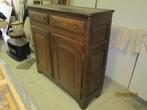 Lourde commode en chêne 2 portes et 2 tiroirs. Adam D, Ophalen, Gebruikt, Eikenhout