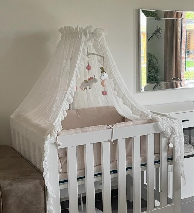 Complete Baby’s Only set–boxkleed,parkomranding&muziekmobiel, Kinderen en Baby's, Kinderkamer | Complete kinderkamers, Zo goed als nieuw