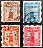 Dt.Reich: 4X NSDAP zegels 1938-1942, Timbres & Monnaies, Timbres | Europe | Allemagne, Autres périodes, Affranchi, Enlèvement ou Envoi