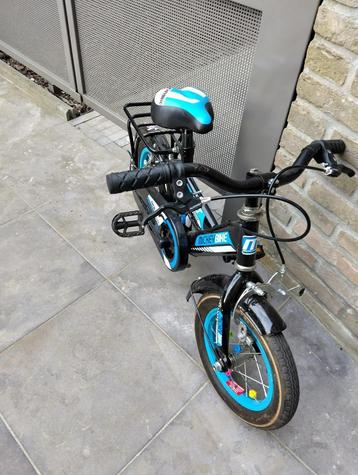 KINDERFIETSJE, Fietsen en Brommers, Ophalen, Zijwieltjes, Mickeybike, Minder dan 16 inch