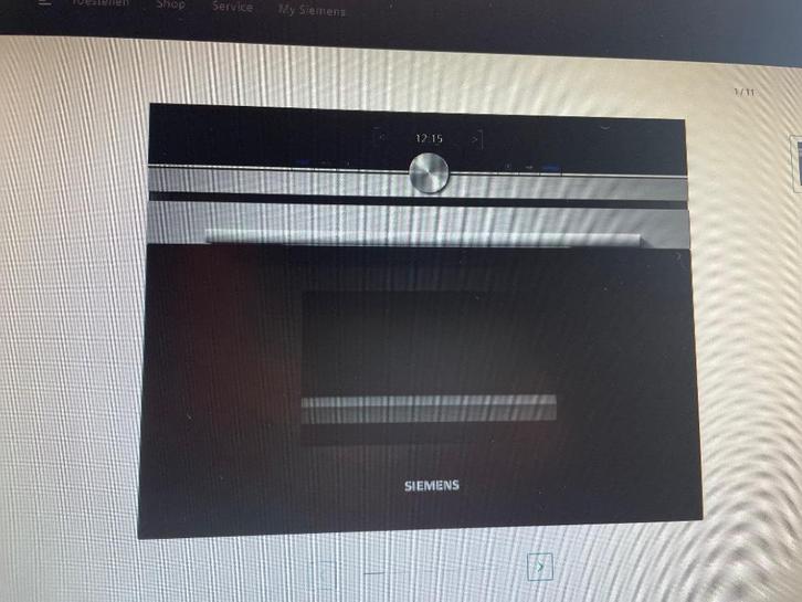 Inbouw stoomoven Siemens NIEUW, Elektronische apparatuur, Ovens, Nieuw, Inbouw, 45 tot 60 cm, 60 cm of meer, Stoom, Ophalen