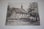 Ets Romain Malfliet ST Katharinakapel-Ruisbroek 75/100 kader, Ophalen of Verzenden
