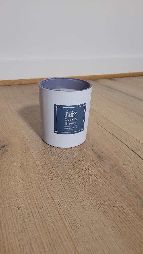 Coastal Breeze Parfumkaars, Huis en Inrichting, Woonaccessoires | Kandelaars en Kaarsen, Nieuw, Kaars, Minder dan 25 cm, Overige materialen