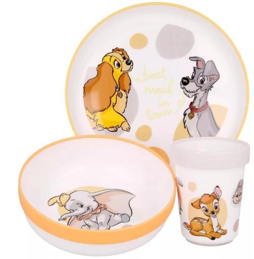 Disney Classic Kinderservies - Magnetron - Eetsetje, Enfants & Bébés, Aliments pour bébé & Accessoires, Neuf, Autres types, Enlèvement ou Envoi