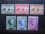 532/37 gestempeld - 1940 - Koningin Elisabeth, Postzegels en Munten, Verzenden, Gestempeld, Gestempeld