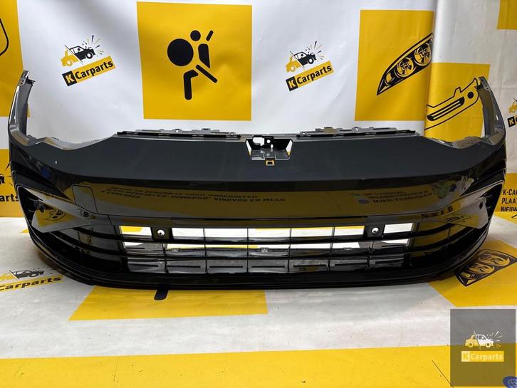 VW Golf 8 VIII GTI GTD GTE R-line Voorbumper LC7Q 5H0807221G, Auto-onderdelen, Carrosserie, Bumper, Volkswagen, Voor, Gebruikt