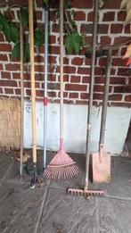 GRATIS 6 tuingereedschappen, Tuin en Terras, Hand-tuingereedschap, Ophalen, Gebruikt, Schop