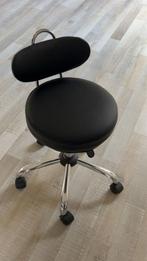 Werkkruk met rugleuning, Huis en Inrichting, Ophalen, Zo goed als nieuw