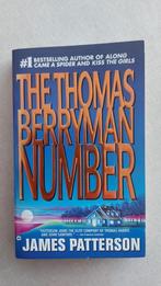 James Patterson: The Thomas Berryman Number, Boeken, Ophalen of Verzenden, James Patterson, Zo goed als nieuw