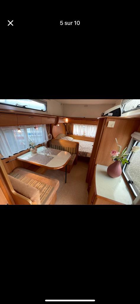 Caravan Trigano Silver 420 Hauteur plier 1,98 cm, Caravanes & Camping, Caravanes, Particulier, Trigano, Mover, Enlèvement