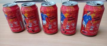 Canettes de football Coca Cola, Enlèvement ou Envoi