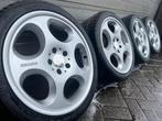 18 inc Mercedes Brabus C klasse W203 SLK CLK breedset velgen, Auto-onderdelen, Banden en Velgen, 18 inch, Gebruikt, Banden en Velgen