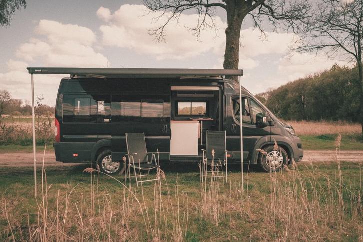 Peugeot Boxer luxe offgrid buscamper, Caravans en Kamperen, Mobilhomes, Particulier, tot en met 2, Buscamper of Camperbus, Overige merken
