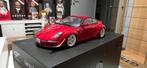 Porsche 911 RWB Rauh-Welt Body Kit 赤 1:18 GT-Spirit, Hobby en Vrije tijd, Ophalen of Verzenden, Zo goed als nieuw, Auto, Overige merken