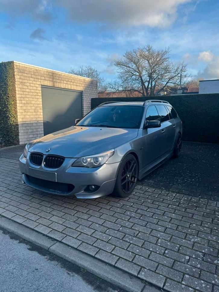 Bmw e61 525d xdrive mpakket, Auto's, BMW, Particulier, 5 Reeks, 4x4, ABS, Adaptieve lichten, Airbags, Airconditioning, Alarm, Apple Carplay