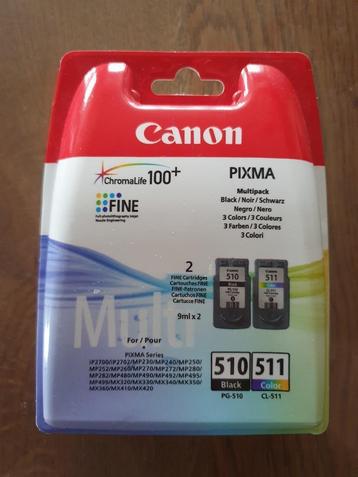 Canon inkpatroon 510 black en 511 color beschikbaar voor biedingen