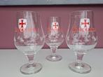 3 glazen Tempelier, Verzamelen, Ophalen, Zo goed als nieuw, Glas of Glazen, Overige merken