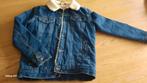 Jeansjas met warme teddy maat 146, Kinderen en Baby's, Ophalen of Verzenden, Zo goed als nieuw