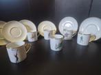 6-delig porseleinen servies met de teddybeer Mons, Antiek en Kunst, Ophalen