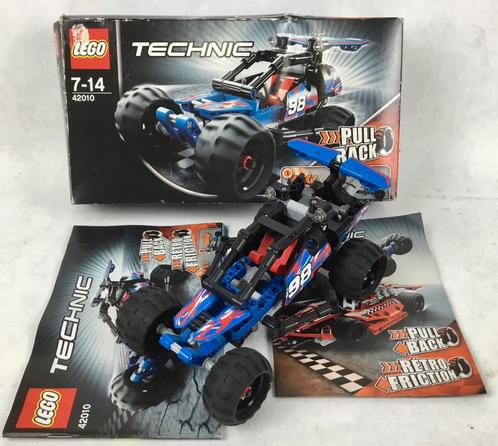 Lego 42010 Technic offroad racer pullback motor VOLLEDIG, Kinderen en Baby's, Speelgoed | Duplo en Lego, Gebruikt, Lego, Complete set