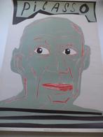 Pfüller Volker - Pablo Picasso 1981 affiche poster, Antiek en Kunst, Ophalen of Verzenden