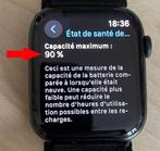 Apple Watch 7, Comme neuf, Bleu, IOS, Étanche