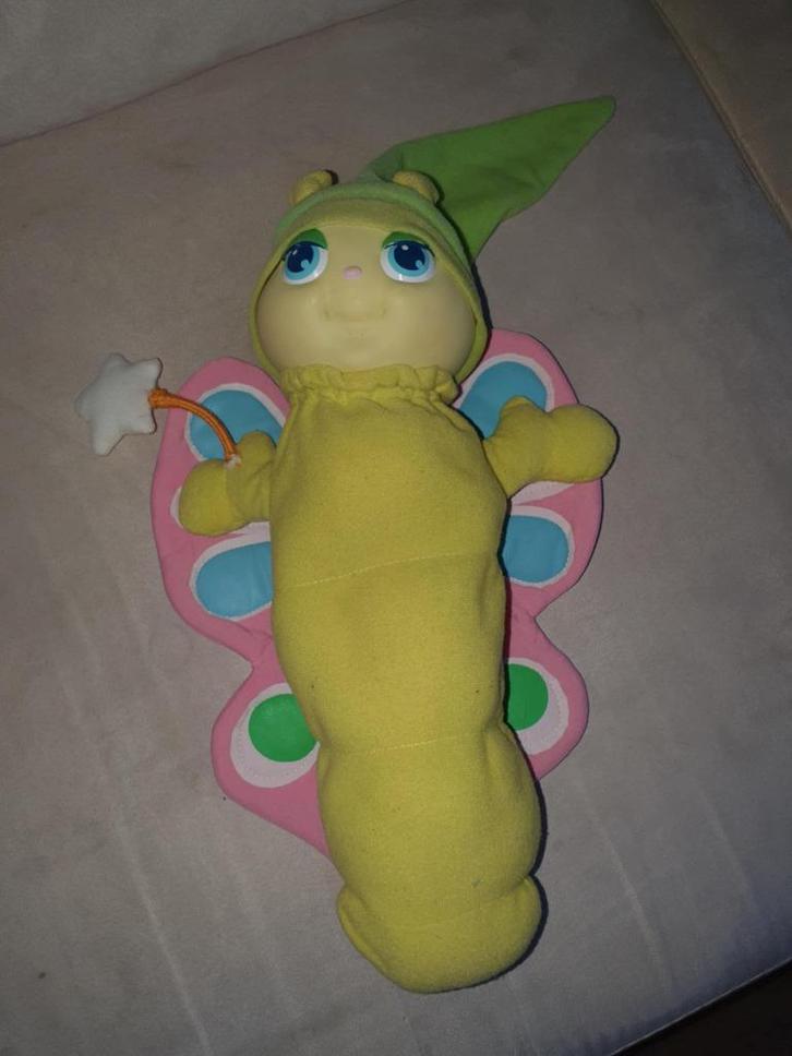 PapiLuxy , doudou luciole papillon, Kinderen en Baby's, Speelgoed | Knuffels en Pluche, Zo goed als nieuw, Ophalen of Verzenden