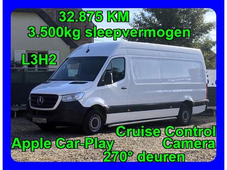 Mercedes-Benz Sprinter 315 31000€+BTW 3500kg Sleep L3H2 L3, Auto's, Mercedes-Benz, Bedrijf, Sprinter Combi, ABS, Airbags, Airconditioning