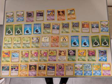 Pokémon Kaarten Origineel 52x – NL + ENG – 1st Edition & Hol beschikbaar voor biedingen