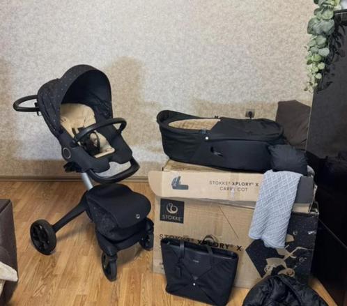 Stokke Xplory limited edition gold 2-in-1+, Kinderen en Baby's, Kinderwagens en Combinaties, Gebruikt, Kinderwagen, Overige merken