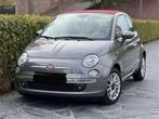 Fiat 500C Cabrio/1.2Benzine/Airco/Garantie, Auto's, Fiat, Voorwielaandrijving, 1242 cc, Cabriolet, Leder en Stof