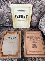 3 boeken klassieke muziekpartituren piano, Ophalen, Piano