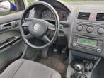 VW TOURAN 1.9 TDi TREKHAAK 👍 7 ZITPLAATSEN ✅ AIRCO AUTO. ❄️, Auto's, Voorwielaandrijving, 4 cilinders, Blauw, Parkeersensor