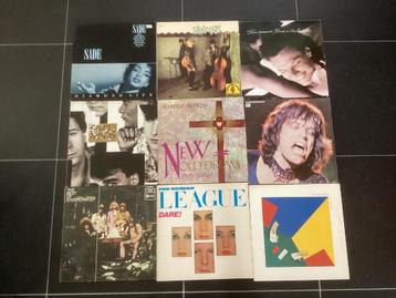 Lot van 18 vinyl lps pop rock beschikbaar voor biedingen