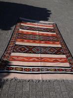 Grand Tapis d'Orient,Kilim/Suzani Vintage ., Gebruikt, 150 tot 200 cm, 200 cm of meer, Ophalen of Verzenden