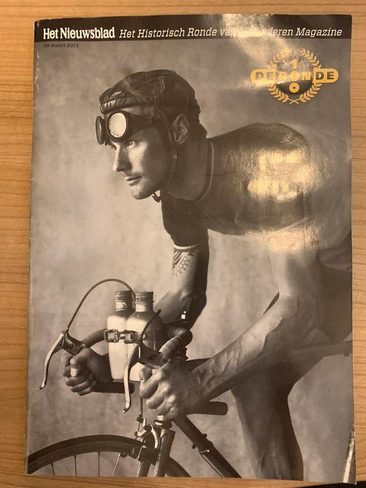 Ronde van Vlaanderen brochure 100 jaar, Sport en Fitness, Wielrennen, Zo goed als nieuw, Ophalen