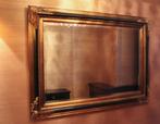 Klassieke Sierlijke Spiegel met Gouden Lijst, Minder dan 100 cm, 100 tot 150 cm, Rechthoekig, Ophalen of Verzenden