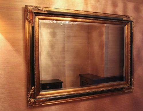 Miroir d'ornement classique avec cadre doré, Antiquités & Art, Antiquités | Miroirs, 100 à 150 cm, Moins de 100 cm, Rectangulaire