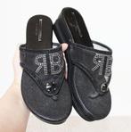 Schitterende Roberto Botella Slippers s4 (Maat 37) € 35,-, Kleding | Dames, Schoenen, Slippers, Verzenden, Zwart, Roberto Botella El Dante