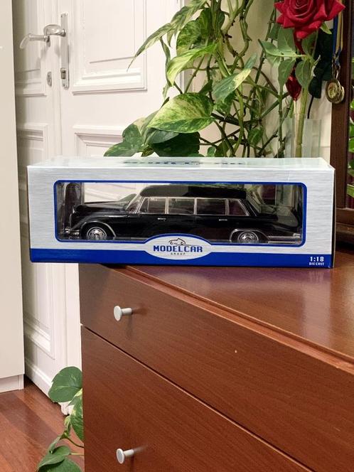 Mercedes-Benz 600 Pullman W100 Limousine (1/18) - MCG, Hobby en Vrije tijd, Modelbouw | Auto's en Voertuigen, Nieuw, Auto, Groter dan 1:32