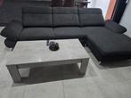 Prachtige moderne zwarte hoekzetel HEEL GOEDE STAAT, Huis en Inrichting, Zetels | Zetels, Ophalen, Zo goed als nieuw, Hoekbank