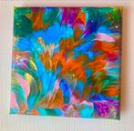 Acryl op canvas, Antiek en Kunst, Ophalen of Verzenden