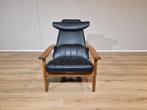 60s Sven Ivar Dysthe - lounge fauteuil - Zwart -Dokka Møbler, Huis en Inrichting, Stoelen, Zwart, Hout, Ophalen of Verzenden, Zo goed als nieuw